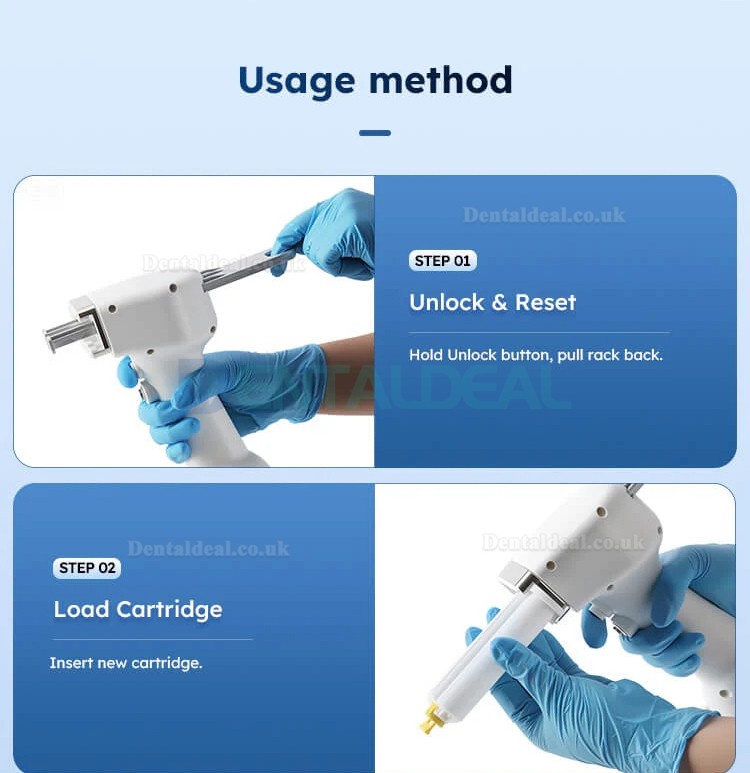 Electric Dental Impression Dispensing Gun 1:1 / 2:1 50ml